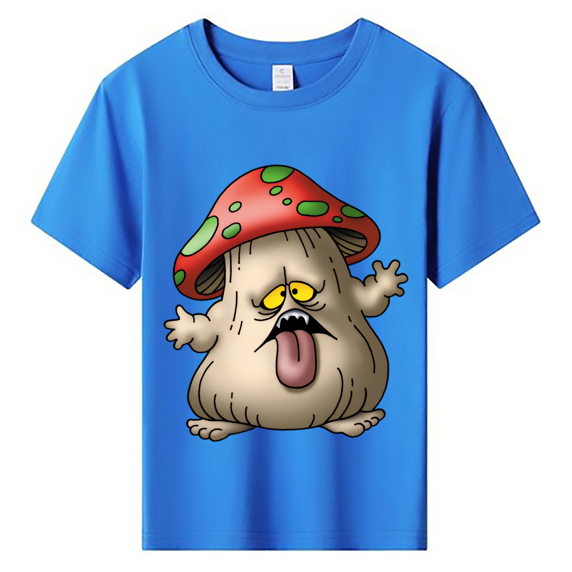 （画像用） ドラゴンクエスト Doragon Kuesuto Dragon Quest 綿100％キッズTシャツ（フロントプリント）